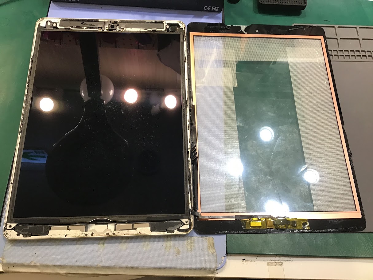 iPad第９世代のタッチガラス交換ならデータそのまま修理可能なスマホ修理工房セレオ甲府店へ！